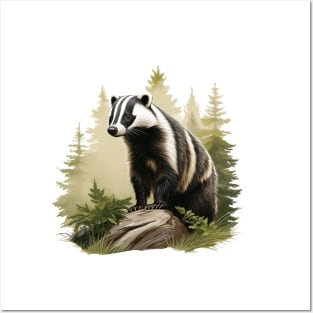 Badger Posters and Art